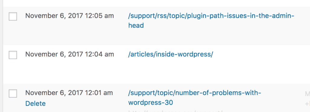 Redirection WordPress Plugin