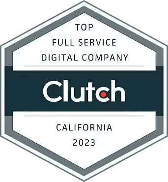 Clutch Top Digital Company California badge